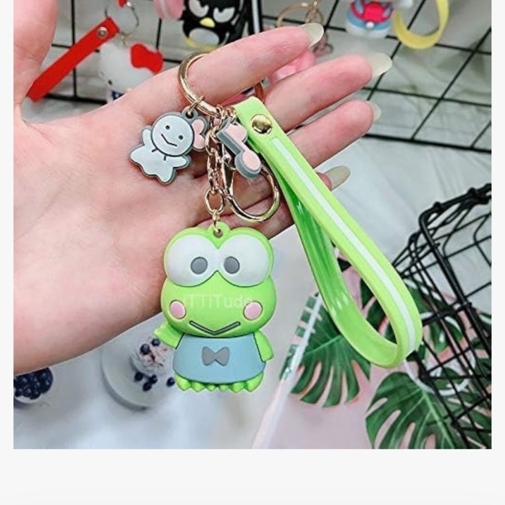 Cartoon keychain. Great for keys,backpacks,handbags